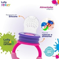 Alimentador Infantil em Silicone Rosa - Seguro, Higiênico e Prático para Refeições Saudáveis - imagem 4