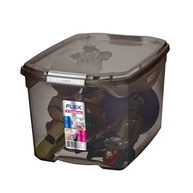 Sanremo Caixa Organizadora 29L Transparente com Fechamento Seguro - Linha Flex - imagem 2