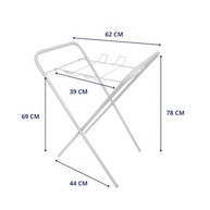Suporte para Banheira Branco NINOS - Desmontável e Super Compacto para Bebês Seguros - imagem 3