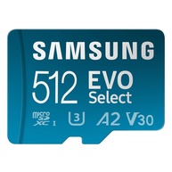 Expanda seu Mundo Digital: Cartão MicroSD SAMSUNG EVO Select 512GB de Alta Performance - imagem 1