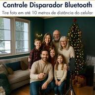 Bastão Tripé 2 em 1 com Controle Bluetooth: Selfie Perfeita e Vídeos Estáveis - imagem 5