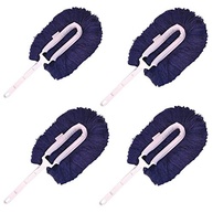 Kit 4 Espanadores Eletrostáticos Azul Bralímpia com Cabo – Limpeza Inteligente e Sem Esforço - imagem 2