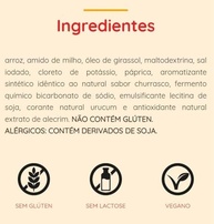 Rice Cracker Natural Life - Sabor Churrasco - Sem Glúten - Vegano - 84g - imagem 3