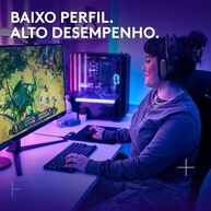 Teclado Gamer Mecânico Logitech G515 TKL Sem Fio: Performance e Estilo LIGHTSPEED - imagem 4