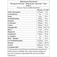 Energyzer & Focus Frutas Amarelas 450g: Energia Pura Sem Cafeína! - imagem 1