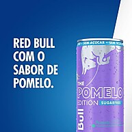 Red Bull Pomelo Sem Açúcar: 4 Latas 250ml - imagem 3