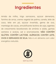 Biscoito Termogênico de Canela com Cobertura de Chocolate Natural Life - Sem Glúten - 140g - imagem 3