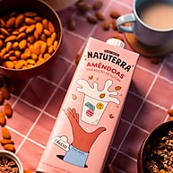 Leite de Amêndoas Natuterra 1L: Vegano, Sem Açúcar e Cálcio - imagem 4