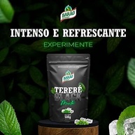 Erva Mate Terere Black Menta Premium Sem açúcar Barão 500g - imagem 3