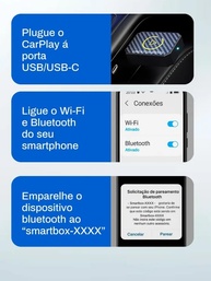 Adaptador CarPlay Sem Fio: Transforme Seu Carro Instantaneamente! - imagem 4
