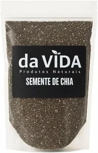 Semente de Chia Natural Embalagem Premium Zip Lock - da VIDA (1Kg) - imagem 3