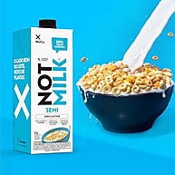 NotMilk Semi Desnatada 1L: Sabor Leite Vegetal Sem Lactose - imagem 3