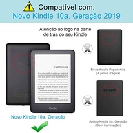Capa Kindle 10ª Geração Ultra Leve com Auto Hibernação e Sensor Magnético - Silicone Flexível - imagem 4