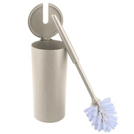 Escova Sanitária com Suporte Automático Serene Bege - Higiene Prática e Elegante - imagem 1