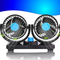 Ventilador Automotivo Duplo 12V EMLI: Frescor e Conforto para Seu Carro ou Caminhão - imagem 2