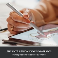 Lápis Digital Logitech Crayon: Precisão e Fluidez para seu iPad - imagem 3