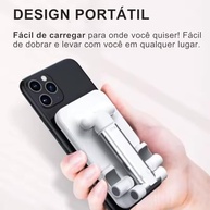 Suporte Celular e Tablet Dobrável Ajustável: Liberdade e Conforto para seu Dia a Dia (Preto) - imagem 4