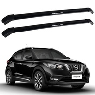 Rack Eqmax Delta Kicks 2018-2024 Preto: Aventura e Estilo para Seu Nissan Kicks - imagem 1