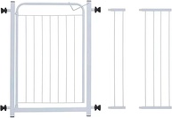 Grade de Proteção Pet para Portas - Segurança e Liberdade para seu Pet (70cm a 104cm) - imagem 1