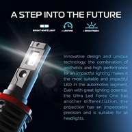 Lâmpada LED H4 Ultra Force One 8000K Tech One: Iluminação Potente e Moderna para Seu Veículo - imagem 4