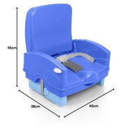 Cadeira de Refeição Portátil Smart Cosco Azul - Conforto e Mobilidade para Seu Filho - imagem 3