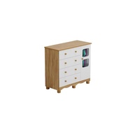 Cômoda Peroba Uli 1 Porta 4 Gavetas – Design Elegante e Funcionalidade para Seu Quarto - imagem 1