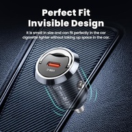 Carregador Veicular Toocki USB-C 45W PD/QC3.0: Carga Rápida e Segura para Seu Dispositivo - imagem 5