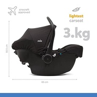 Bebê Conforto Gemm Preto Chumbo Shale: Segurança e Conforto para seu Pequeno - imagem 3