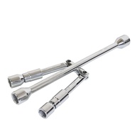 Chave Cruzada Dobrável 4 Vias Universal SAE/Métrica 35,5cm - Essencial para seu Carro! - imagem 1