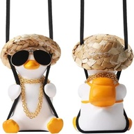 Pato Balançando para Carro: Decoração Divertida e Charmosa para Seu Veículo - imagem 2