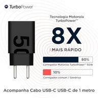 Carregador Motorola Turbo Power 68W Original: Velocidade Máxima para Seus Dispositivos - imagem 3