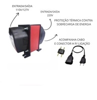 Auto Transformador 2000VA 1400W Borne 220V Tripolar: Energia Estável para Seus Eletrodomésticos - imagem 4