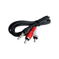 Kit 2 Cabos P2 para 2 RCA 5m: Conexão de Áudio Impecável para Seus Dispositivos - imagem 3