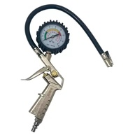 Compressor Calibrador de Pneus Portátil com Manômetro: Mantenha seus Pneus Perfeitos! - imagem 1
