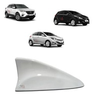 Antena Shark Tubarão Universal Branca para Hyundai HB20, i30, ix35 - Design Esportivo e Sinal Amplificado - imagem 3