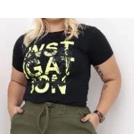 Shorts Curto Plus Size Bengaline Verão 2023 - imagem 1