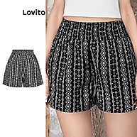 Shorts Tribais Lovito: Estilo Casual e Conforto! - imagem 1