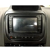 Moldura Painel 2 Din Palio Strada Siena Preto - Upgrade Multimídia - imagem 4