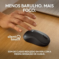 Mouse Logitech M240 Bluetooth: Silencioso, Confortável e Bateria de 18 Meses - imagem 4