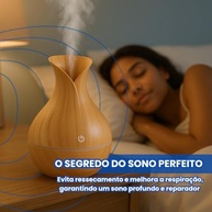 Umidificador de Ar Ultrassônico Silencioso com Difusor de Aromaterapia - Ideal para Sono Saudável e Ambientes Confortáveis - imagem 5