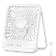 Koonie Ventilador de Mesa USB 180° Inclinável | 3 Velocidades Silencioso com Design Compacto - imagem 1