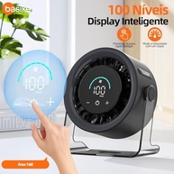 Basike Ventilador de Mesa USB 3 Velocidades Super Silencioso - Ideal para Escritório, Quarto e Viagens - imagem 3