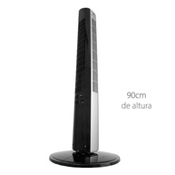 Ventilador Torre Spirit Easy 90cm Preto e Prata 127V – Potente e Silencioso - imagem 3