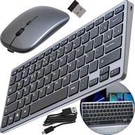 Kit Teclado e Mouse Sem Fio Bluetooth ABNT2 Silencioso - Conexão Estável e Design Premium - imagem 2