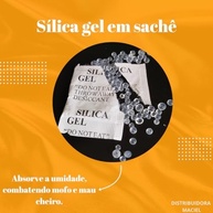 Sachê Sílica Gel 50 Unidades - Desumidificador Anti-Mofo e Umidade - imagem 4