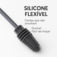 Escova de Silicone Flexível para Limpeza Profunda de Garrafas, Mamadeiras e Jarras - imagem 4
