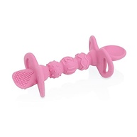Colher de Silicone Nuby com Travas de Segurança Rosa - Segura, Macia e Ideal para Bebês - imagem 2