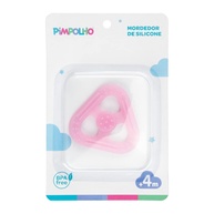 Mordedor de Silicone Triângulo Premium - Design Ergonômico e Seguro para Bebês - imagem 1