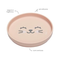 Pratinho em Silicone com Ventosa Gumy Pêssego - Seguro, Higiênico e Prático para Bebês - imagem 4