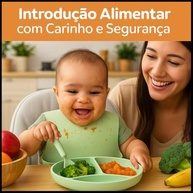 Kit Introdução Alimentar Bebê 8 Peças em Silicone Premium com Talheres de Madeira e Canudo - imagem 3